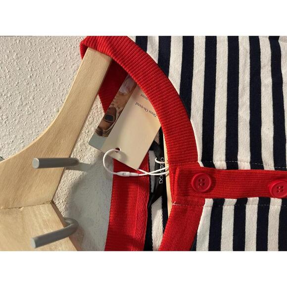 Striped Oversized Long Sleeve Top - NWT Size S - Picture 4 of 8